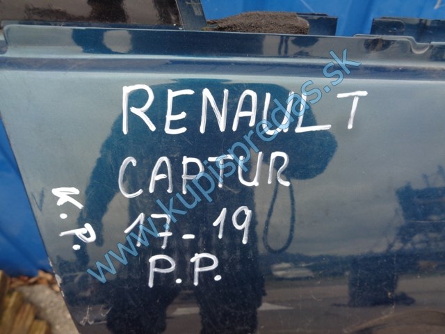 pravé predné dvere na renault captur, 